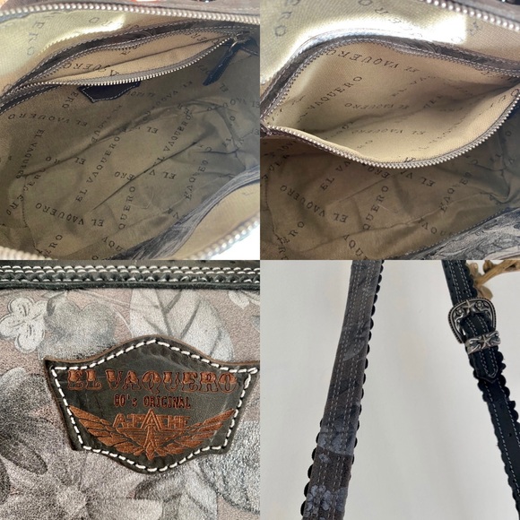 El Vaquero Italy Free People Leather Tassel Bag - Picture 4 of 4